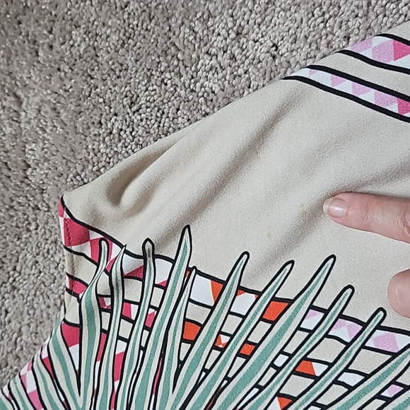 Mara Hoffman Sleeveless Checkered Swing Dress with Pockets Medium - Picture 7 of 8